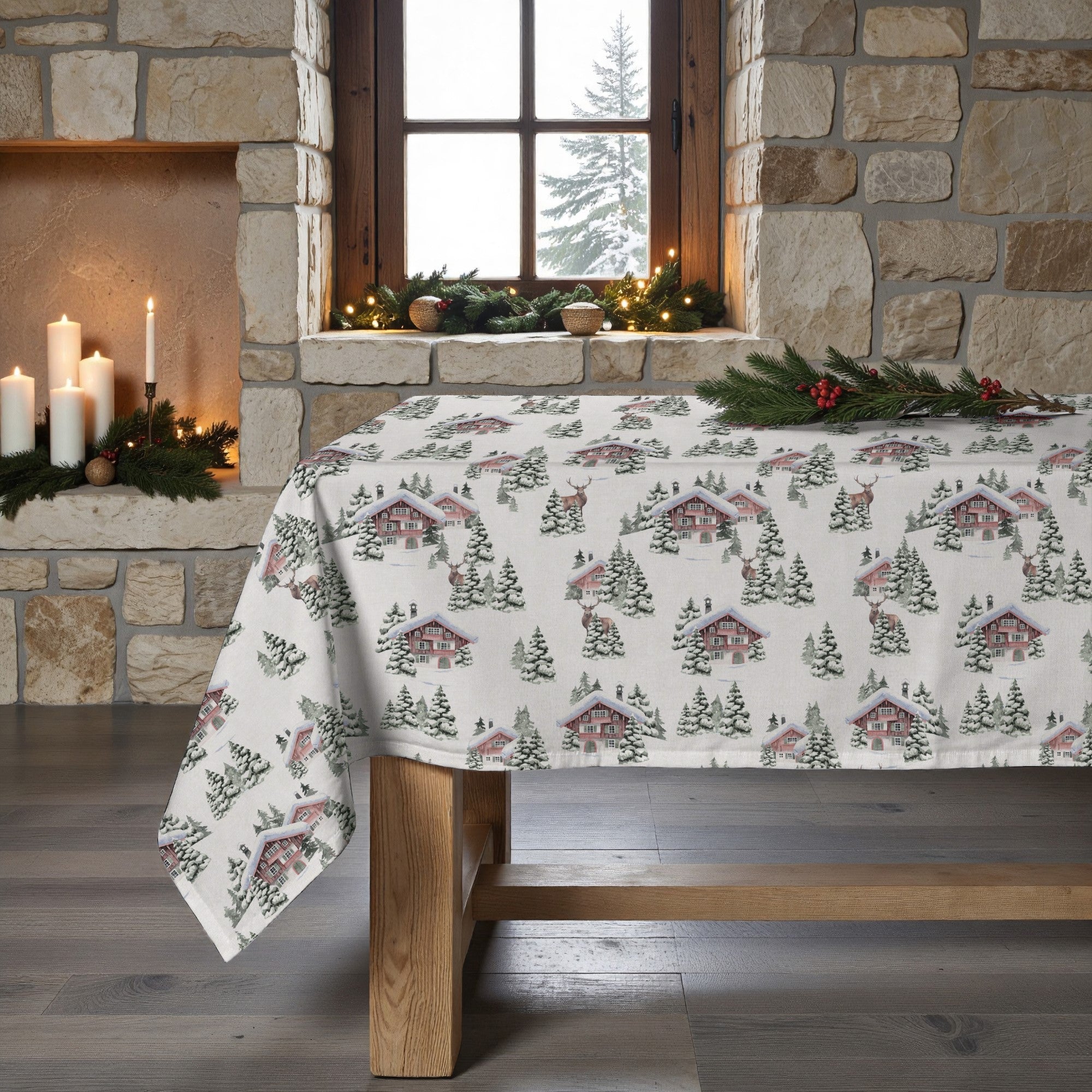 Mantel antimanchas BL Christmas 21
