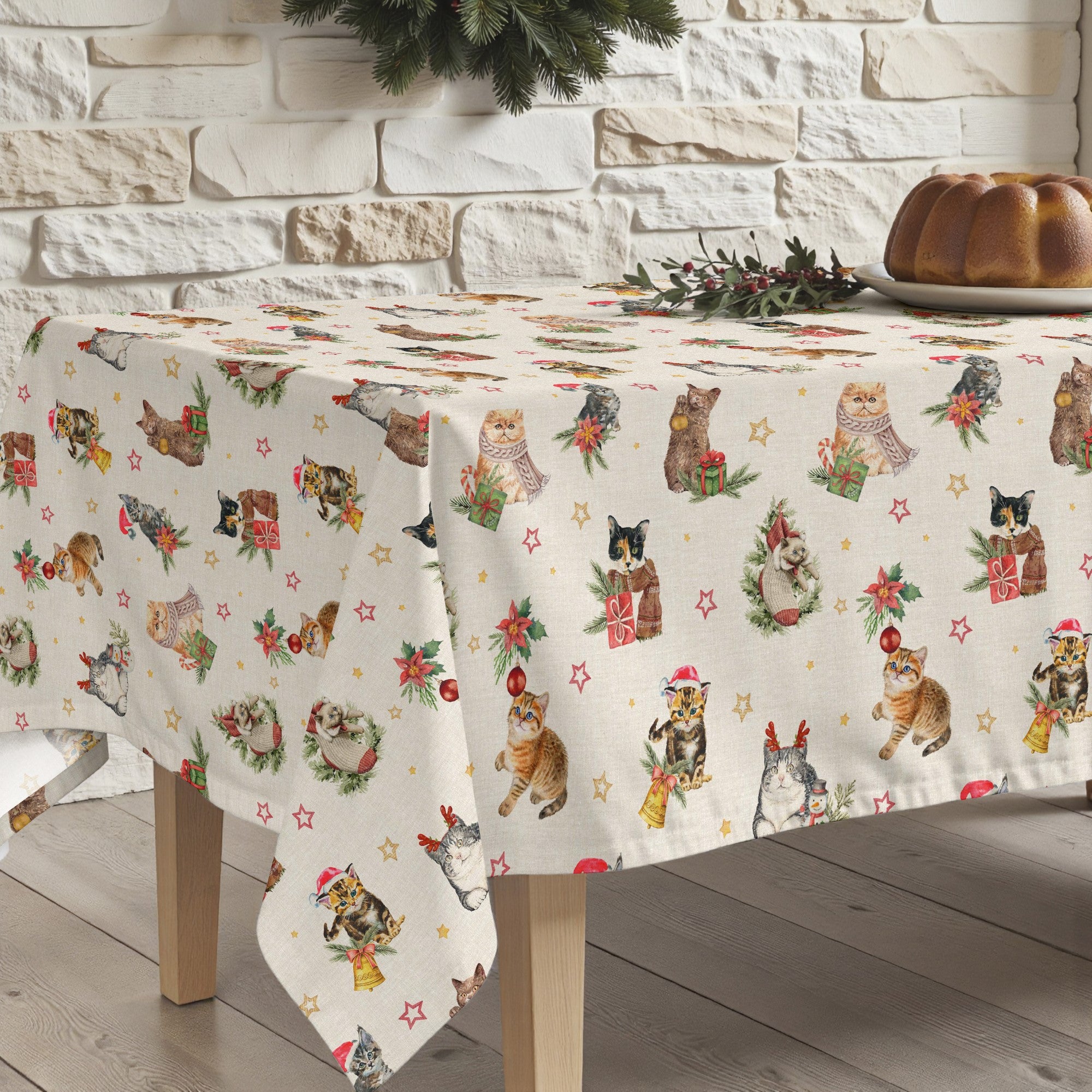 Mantel antimanchas BL Christmas 30