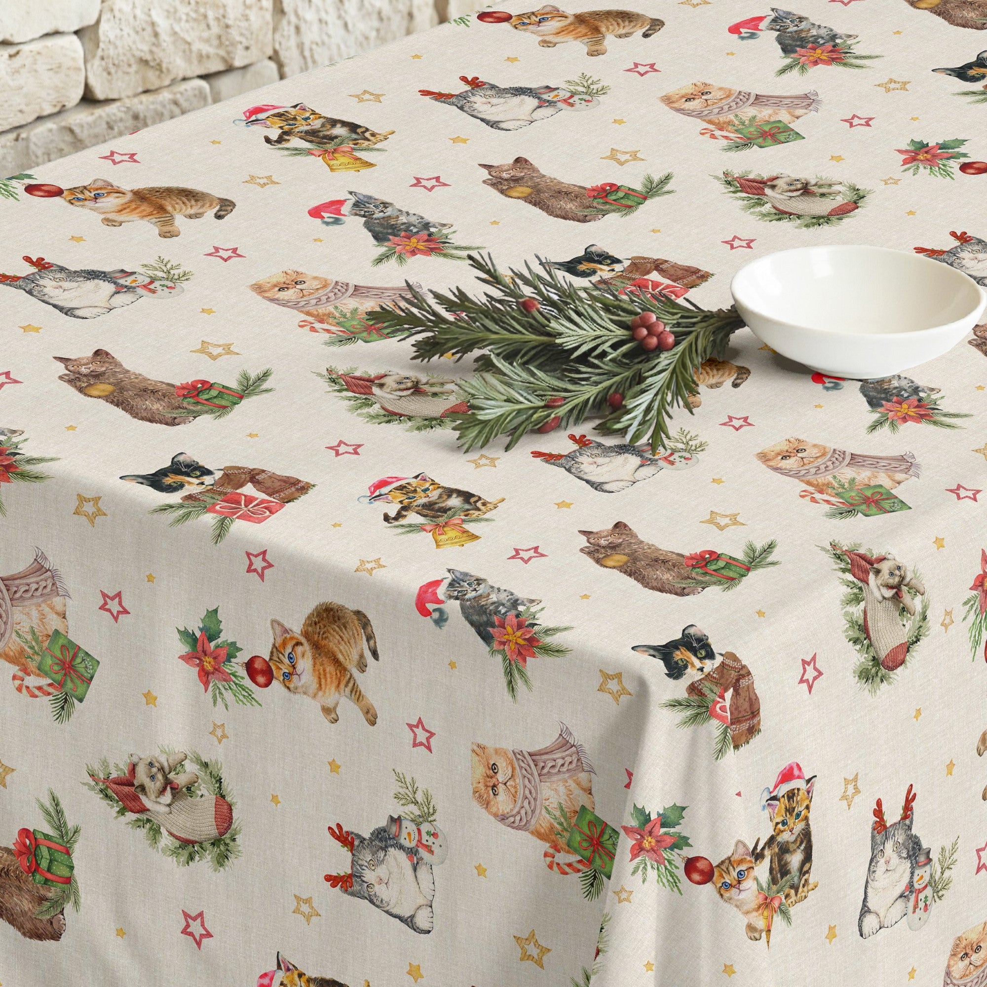 Mantel antimanchas BL Christmas 30