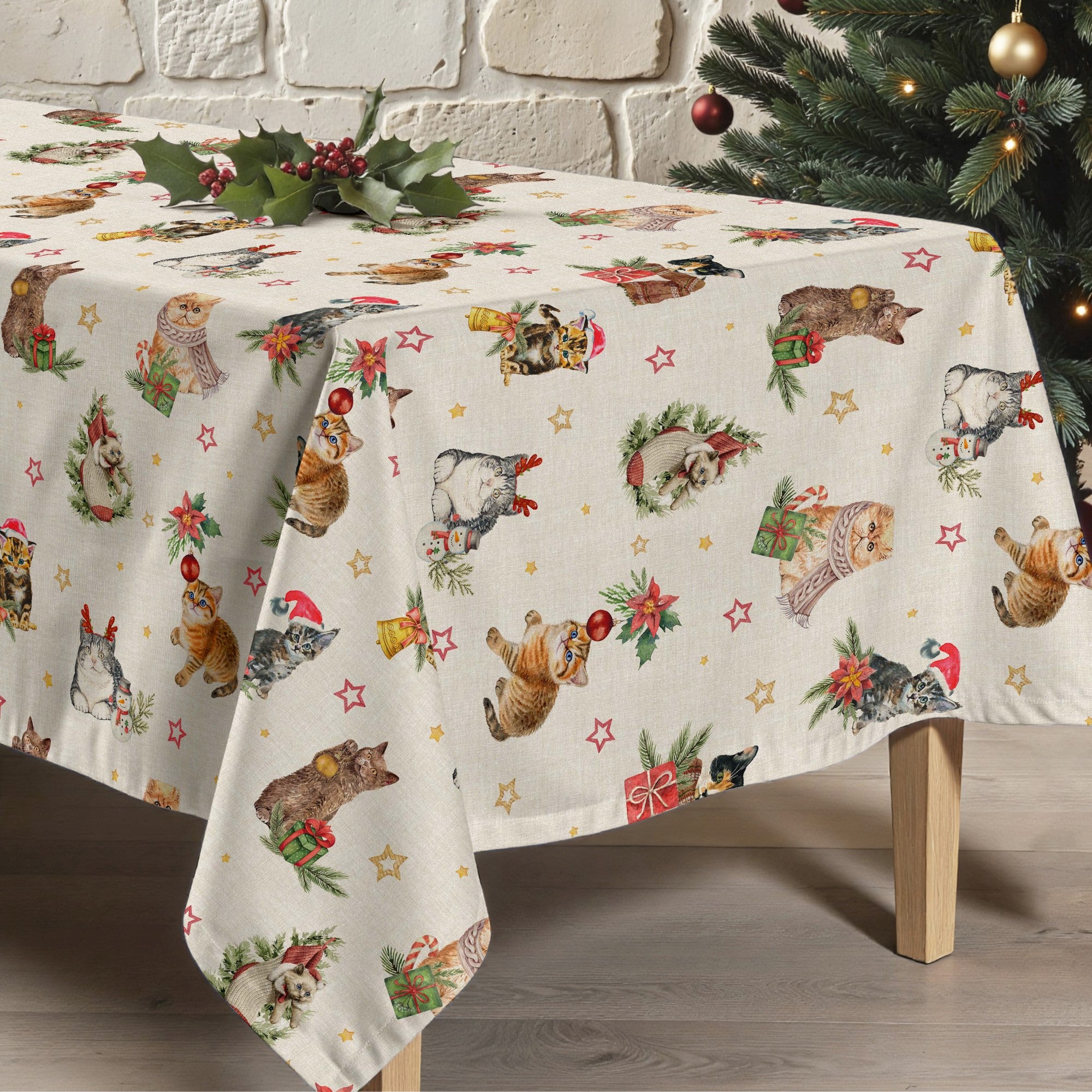 Mantel antimanchas BL Christmas 30