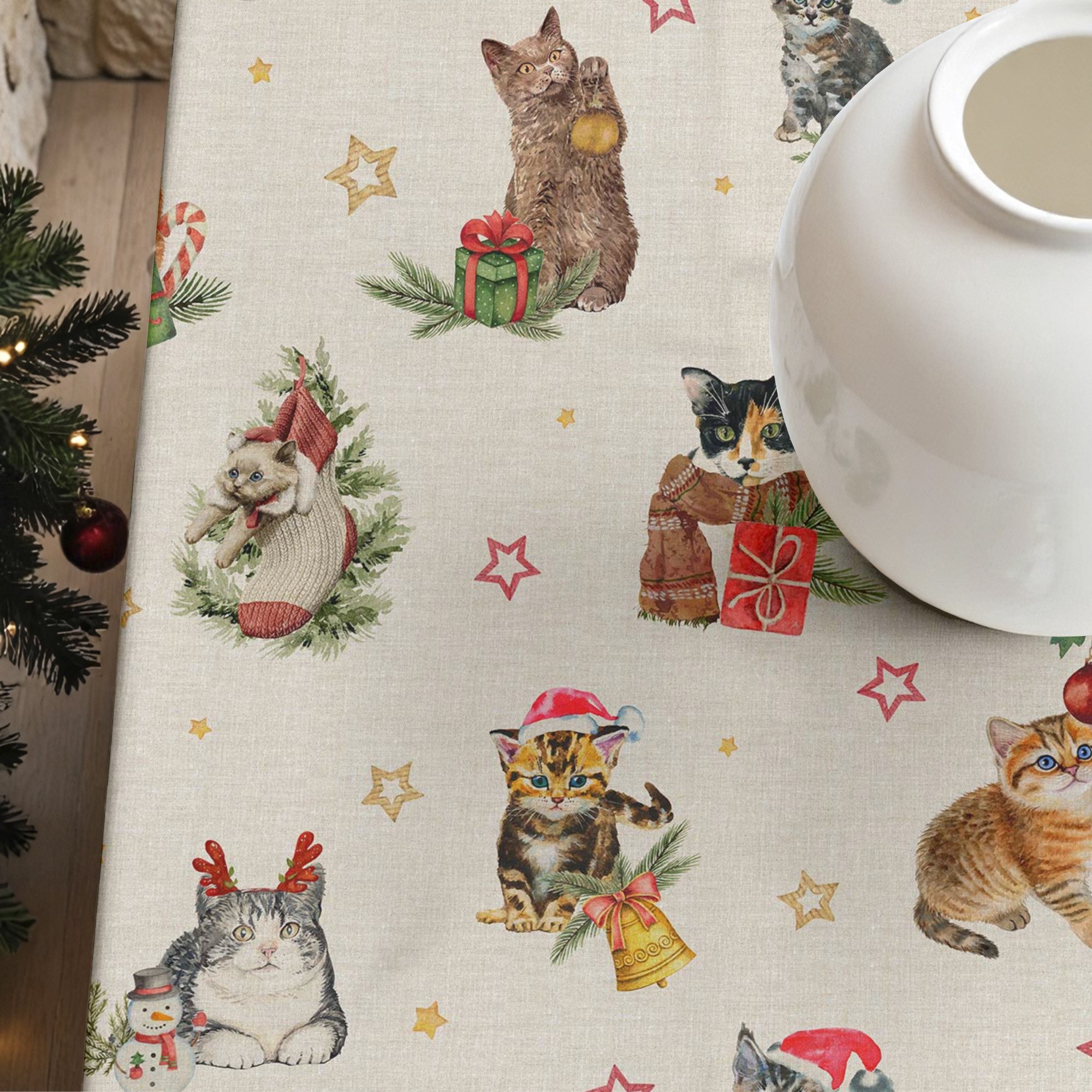 Mantel antimanchas BL Christmas 30