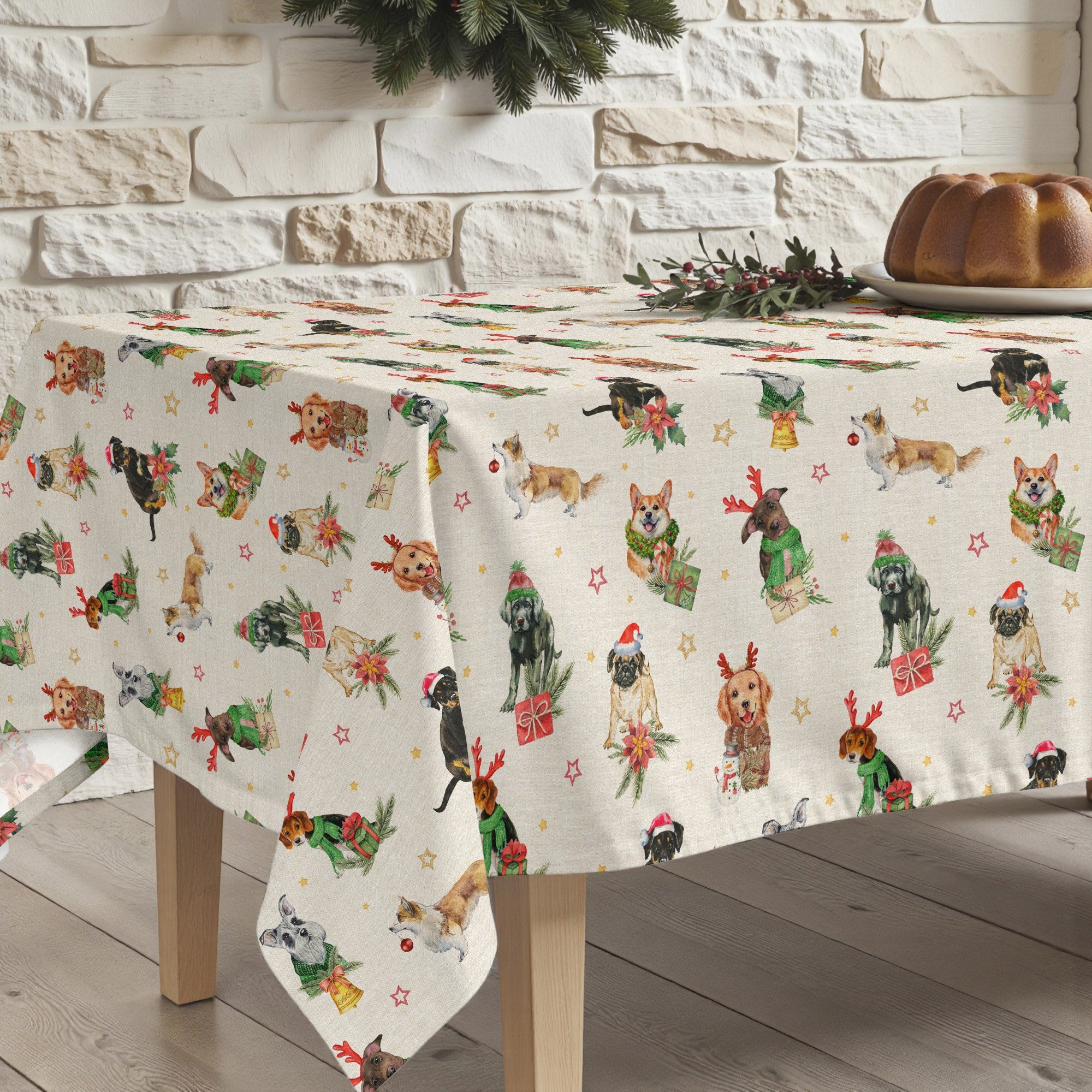 Mantel antimanchas BL Christmas 31