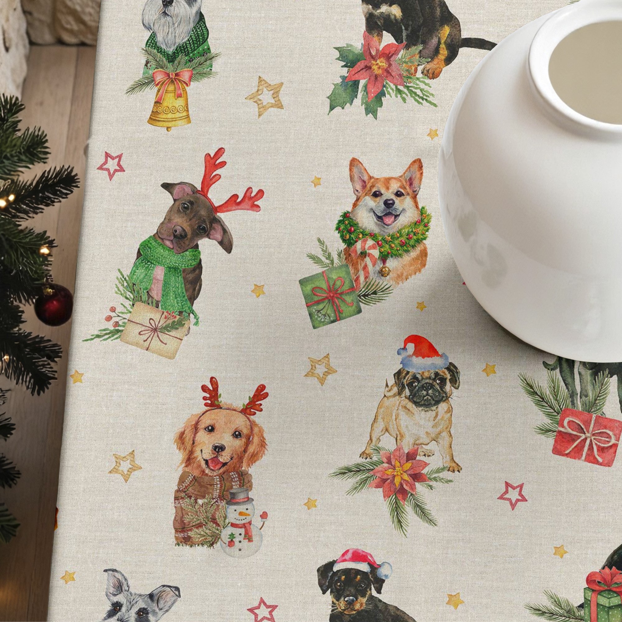 Mantel antimanchas BL Christmas 31