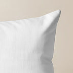 Funda de cojín Blanco Químico 30x50 cm 100% algodón