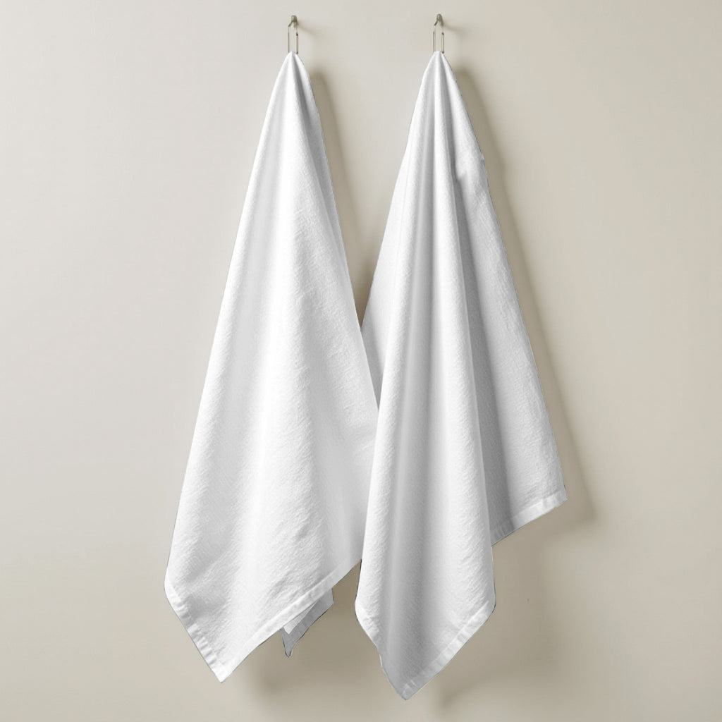 Pack 2 unidades paño de cocina Blanco Químico