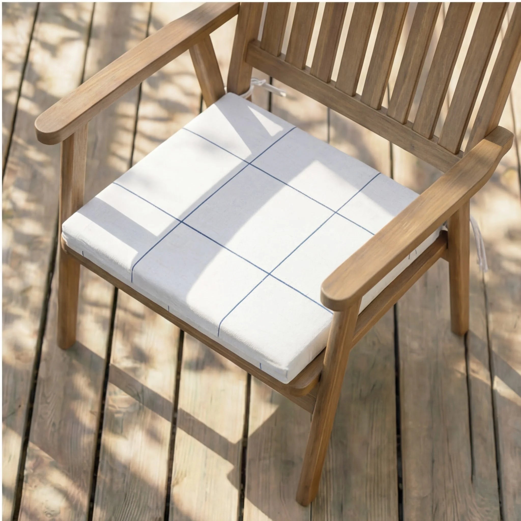 Cojín para asiento acolchado Borriana 40x40x5 cm