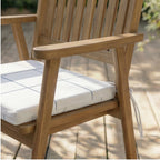 Cojín para asiento acolchado Borriana 40x40x5 cm