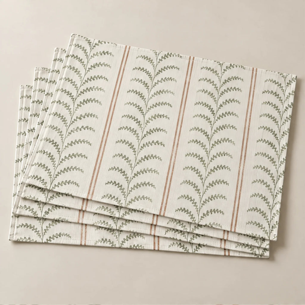Mantel individual antimanchas pack 4 unidades Breona