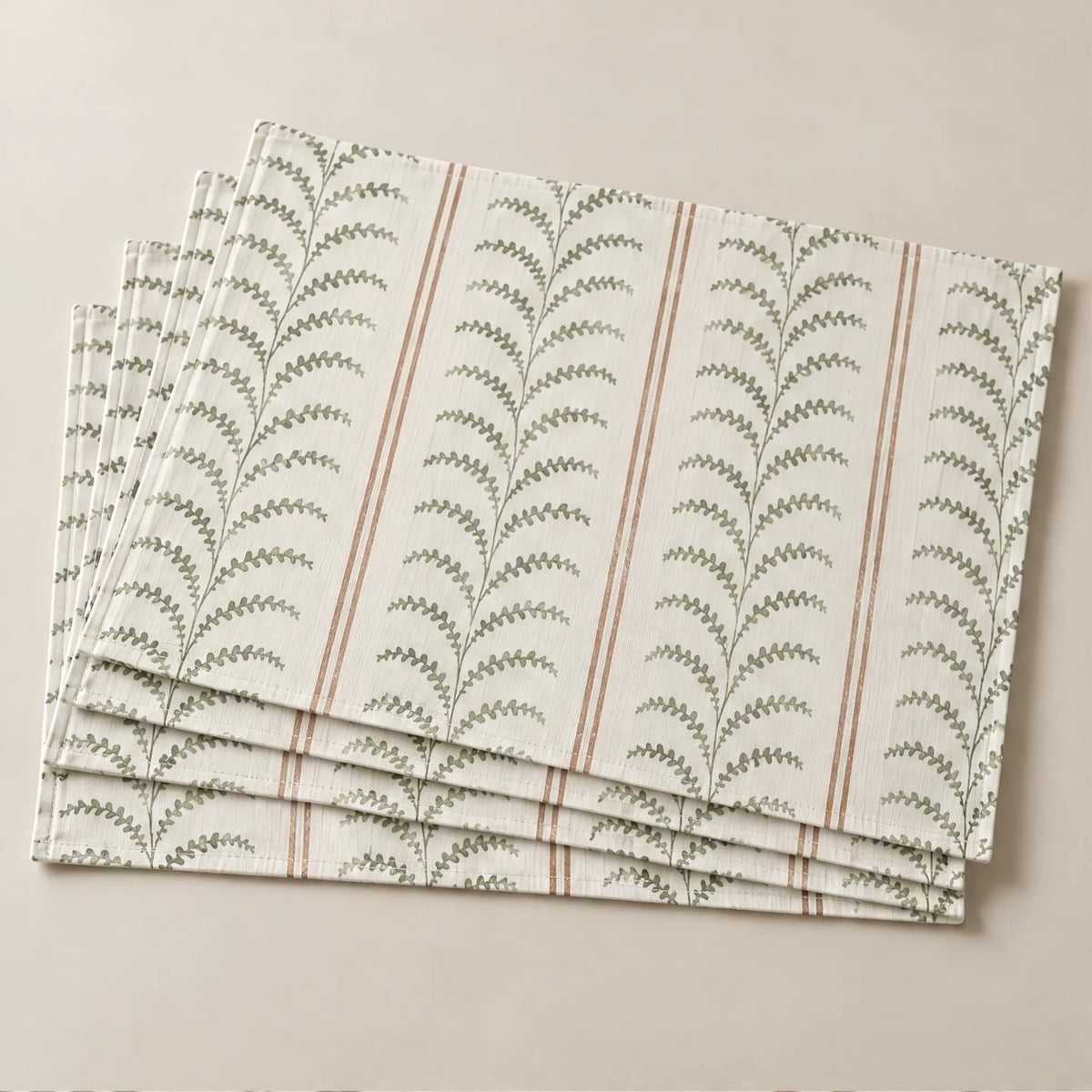 Mantel individual antimanchas pack 4 unidades Breona