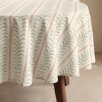 Mantel redondo antimanchas Breona