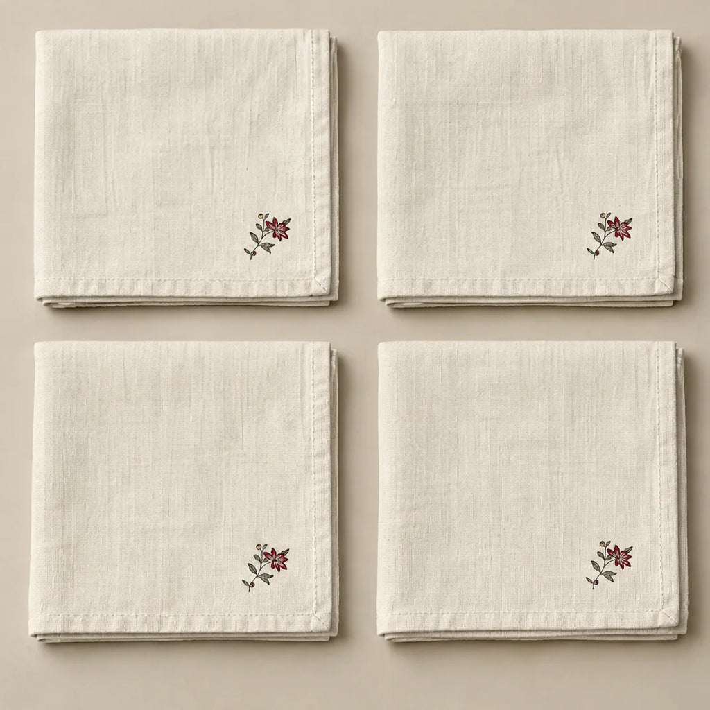 Pack de 4 unidades servilletas Brezo