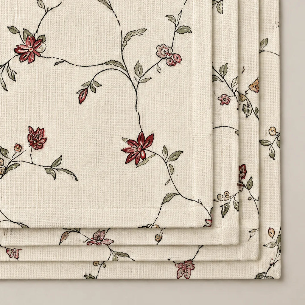 Mantel individual antimanchas pack 4 unidades Brezo
