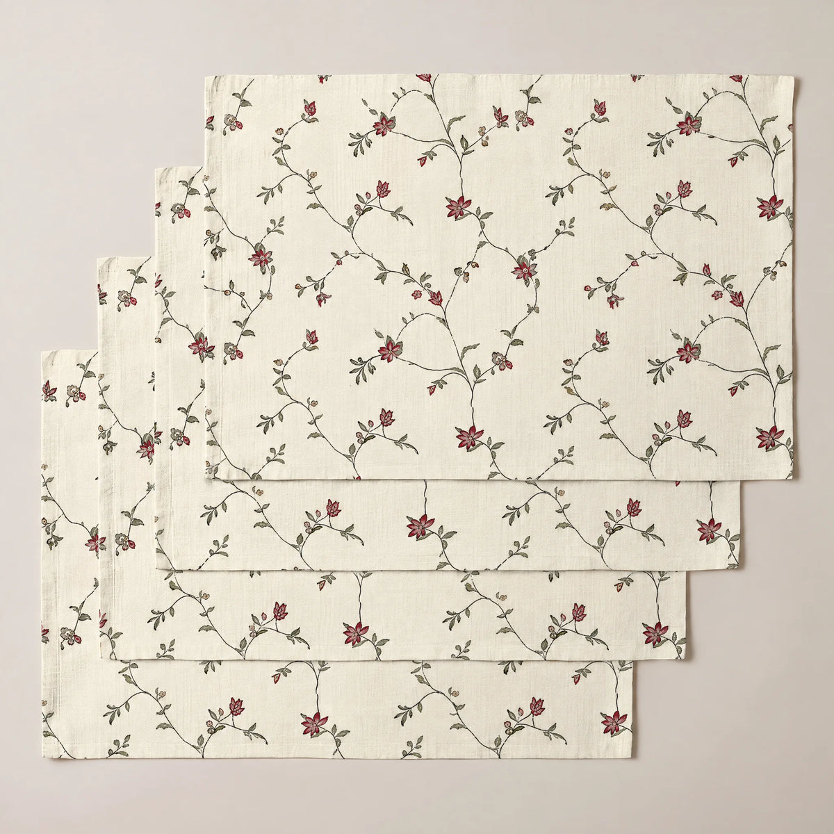 Mantel individual antimanchas pack 4 unidades Brezo