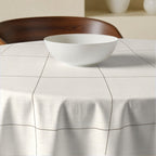 Mantel redondo resinado antimanchas Britton