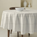 Mantel redondo resinado antimanchas Britton