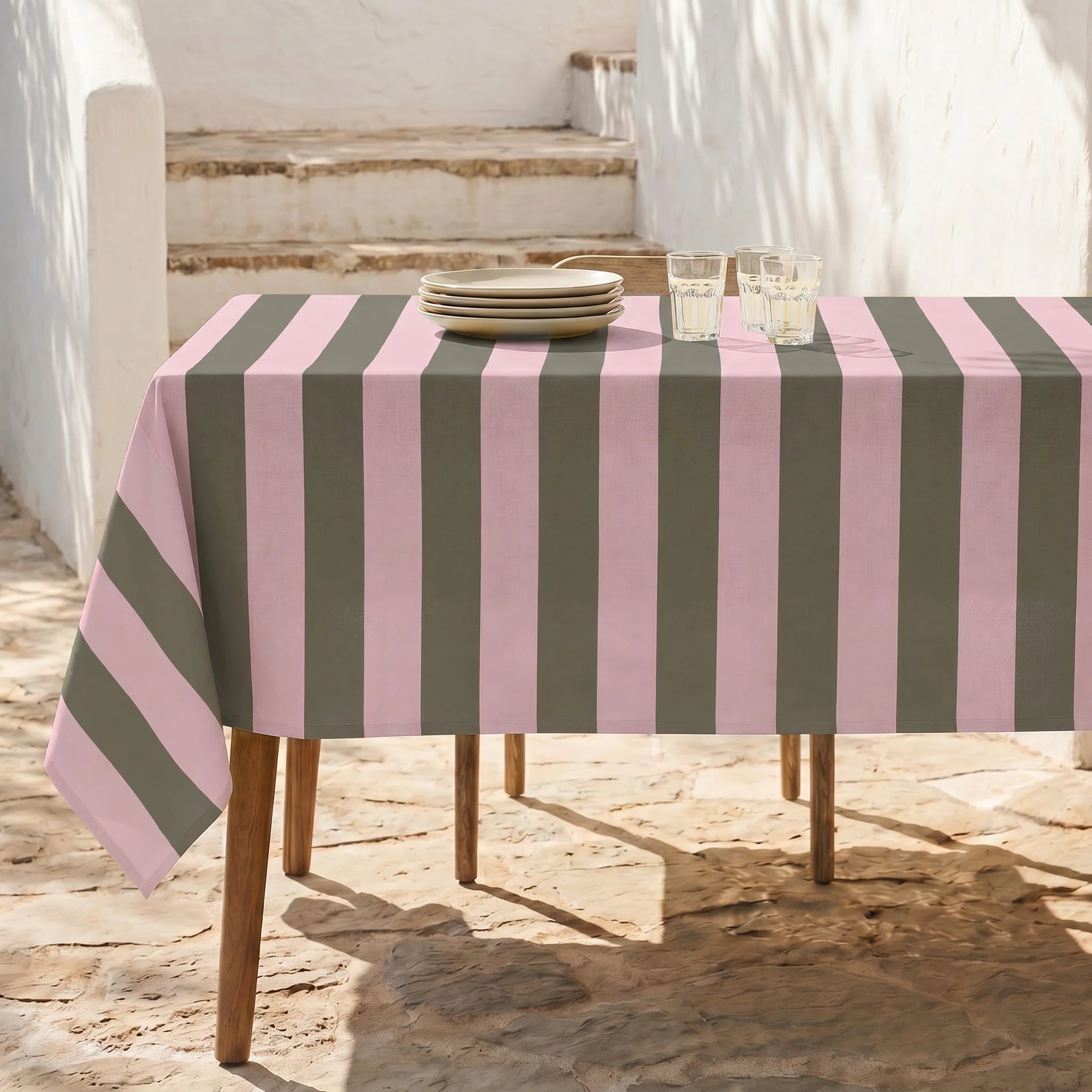 Tovaglia antimacchia 100% cotone Burias