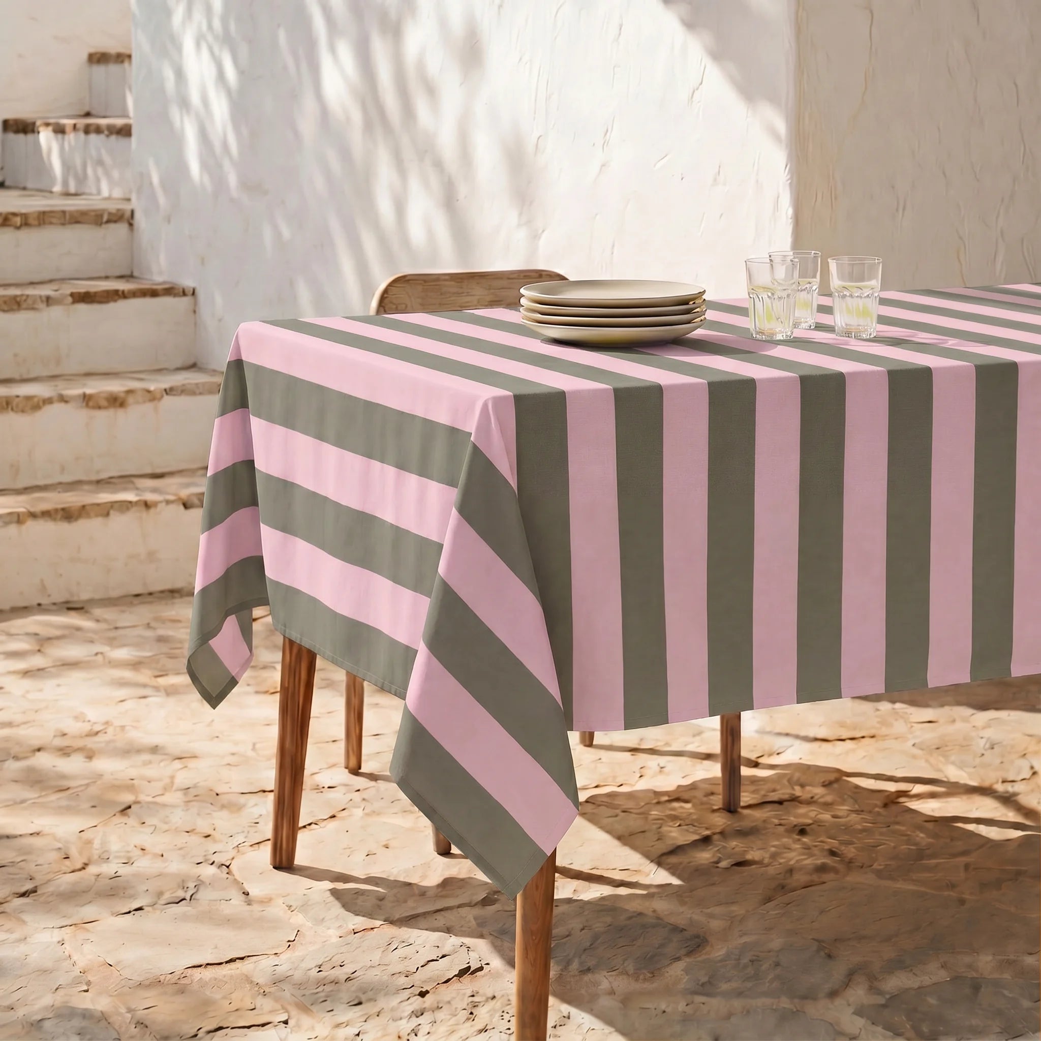 Tovaglia antimacchia 100% cotone Burias
