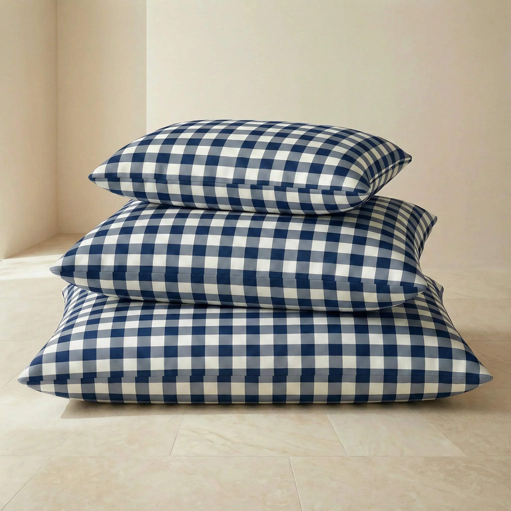 Cama para mascotas desenfundable antimanchas Calafat Marino