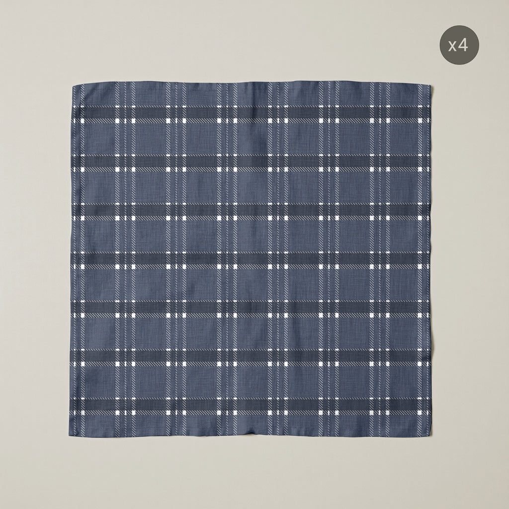 Pack de 4 unidades servilletas Camilo Blue