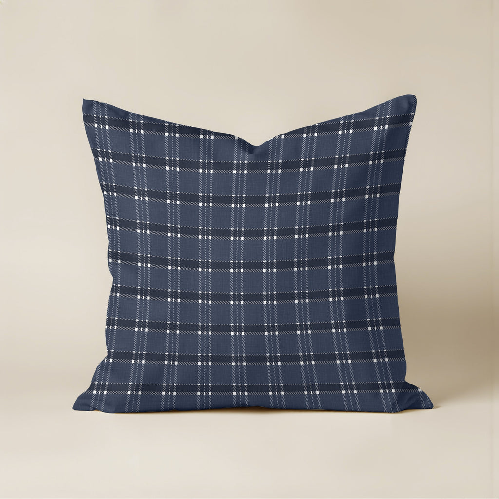 Funda de cojín Camilo Blue 50x50 cm 100% algodón