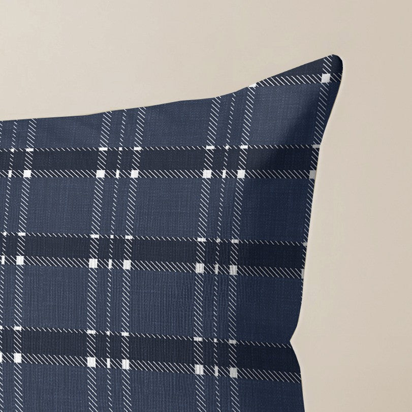 Funda de cojín Camilo Blue 30x50 cm 100% algodón