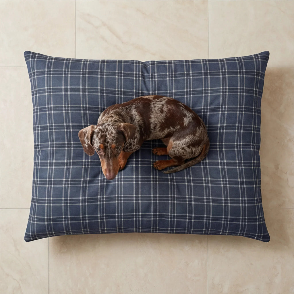 Funda para cama de mascota antimanchas Camilo Blue