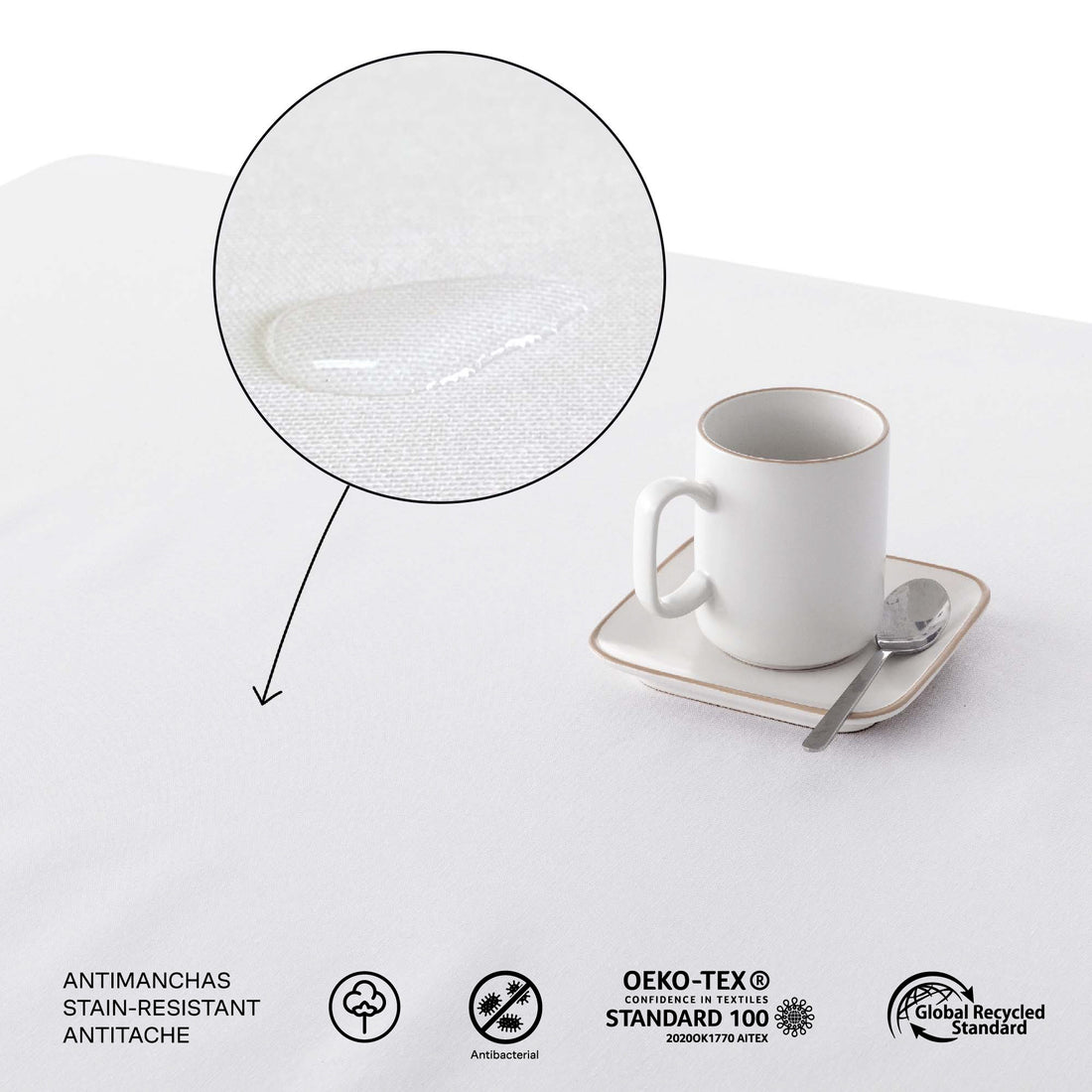 XL stain-resistant tablecloth 0119-19