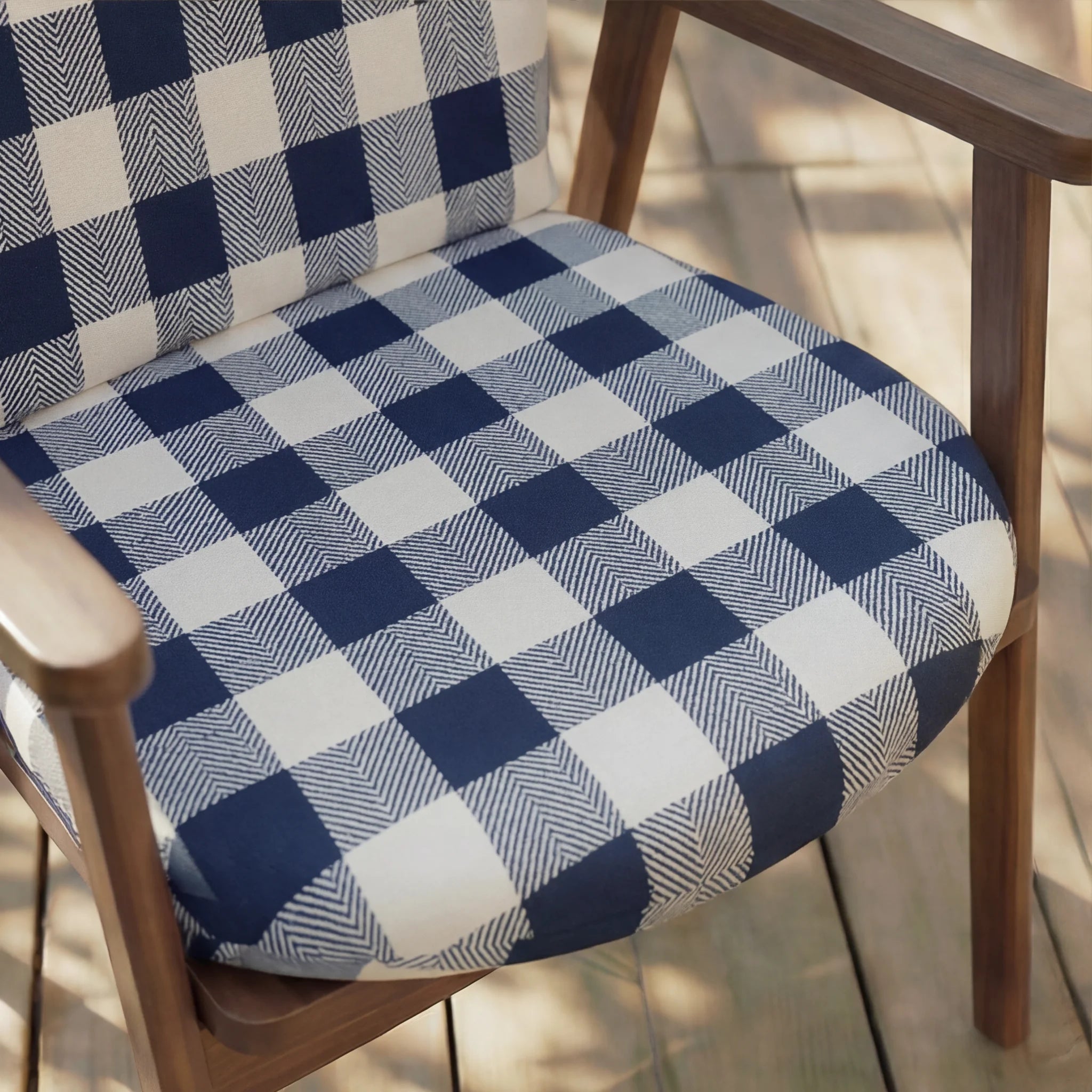 Cojín para silla de exterior Chivi Marino