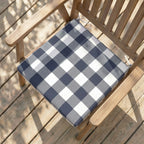 Cojín para asiento acolchado Chivi Marino 40x40x5 cm