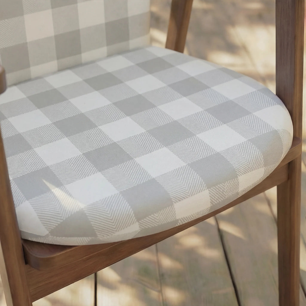 Cojín para silla de exterior Chivi Piedra