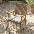 Cojín para asiento acolchado Chivi Piedra 40x40x5 cm