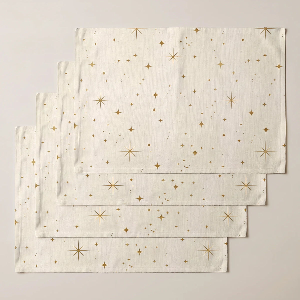 Mantel individual antimanchas pack 4 unidades Christmas Cielo Rojo 3