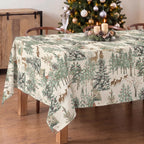 Mantel resinado antimanchas XL Christmas Ciervo 1-100