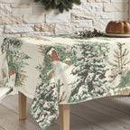 Mantel de tela Christmas Ciervo