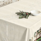 Mantel antimanchas Christmas city 100