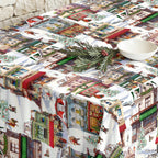 Mantel antimanchas Christmas City 1