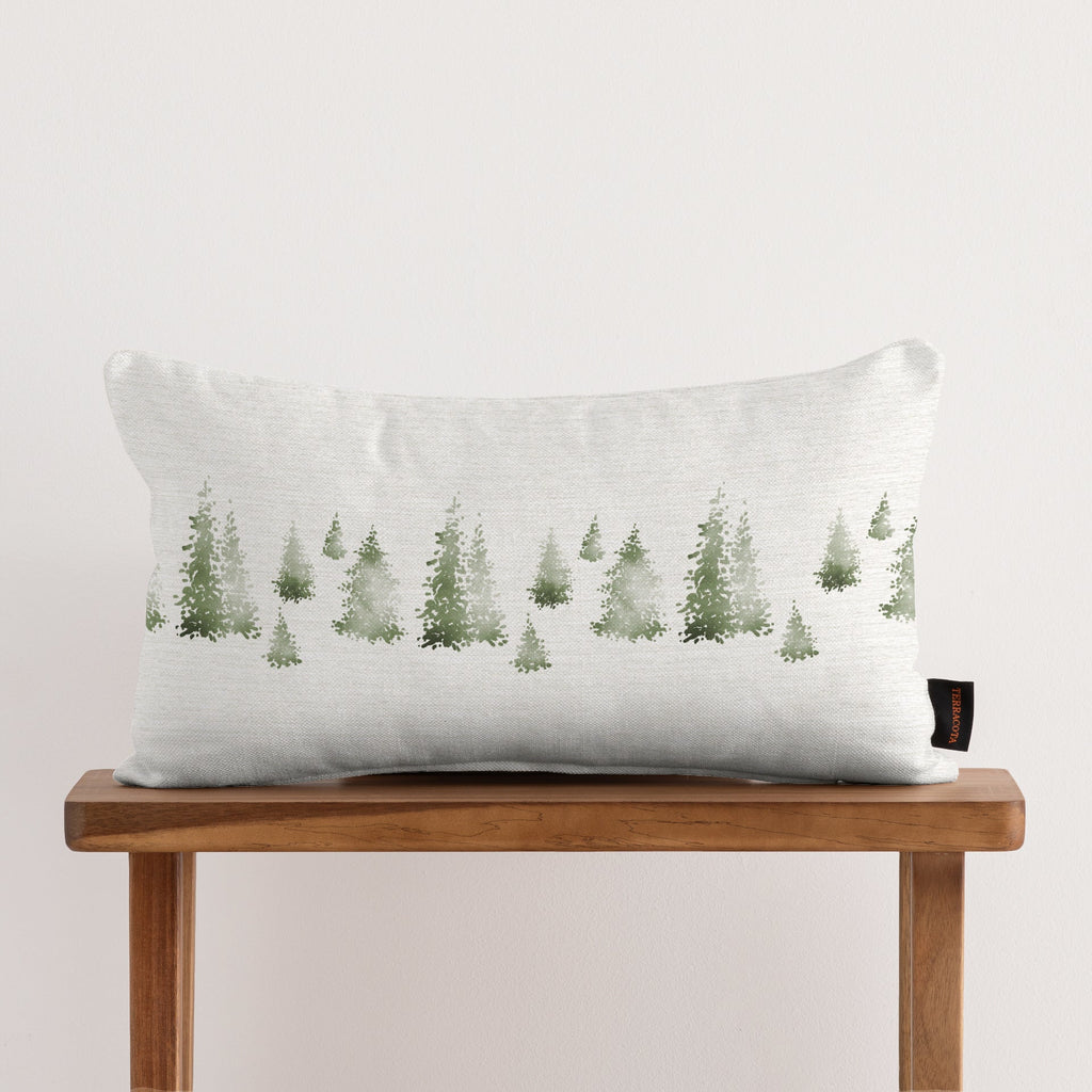 Funda de cojín 100% algodón Christmas Grove C 30x50 cm