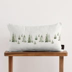 Funda de cojín 100% algodón Christmas Grove C 30x50 cm