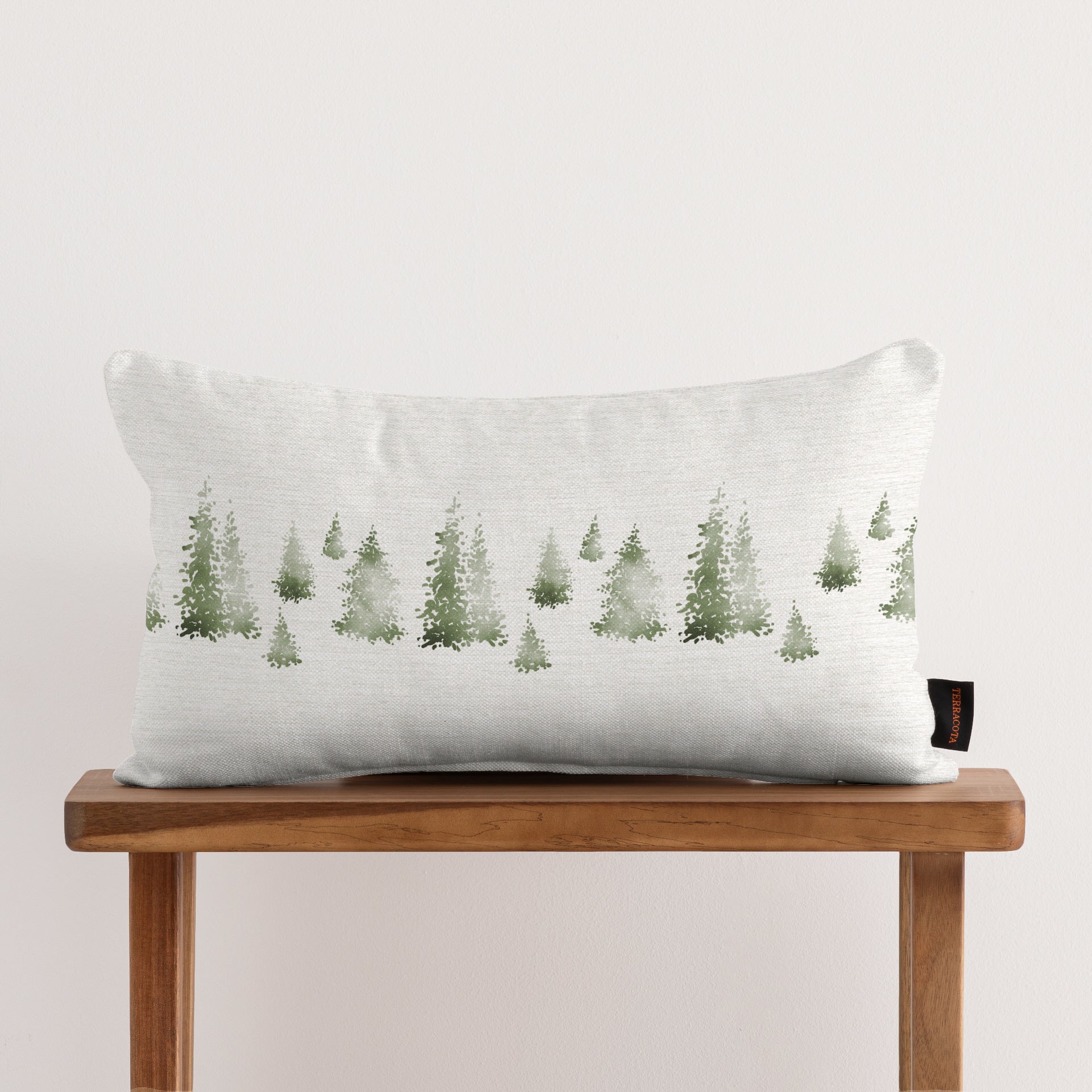 Funda de cojín 100% algodón Christmas Grove C 30x50 cm