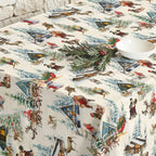 Mantel de tela Christmas Landscape 1