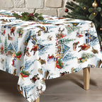 Mantel antimanchas Christmas Landscape 1
