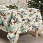 Mantel de tela Christmas Landscape 1