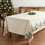 Mantel antimanchas Christmas landscape 101