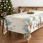 Mantel de tela Christmas Landscape