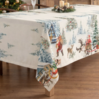 Mantel de tela Christmas Landscape