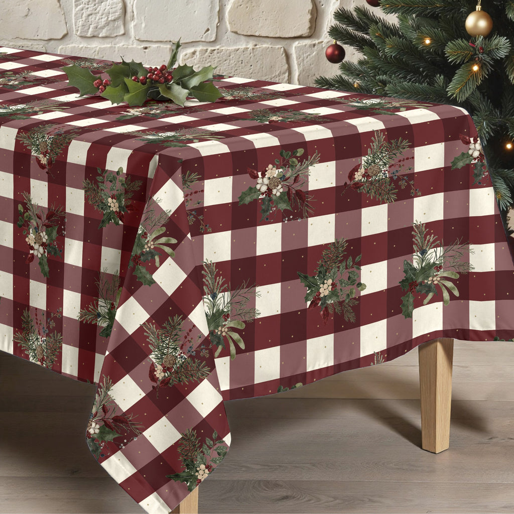 Mantel de tela Christmas Muérdago 1-100