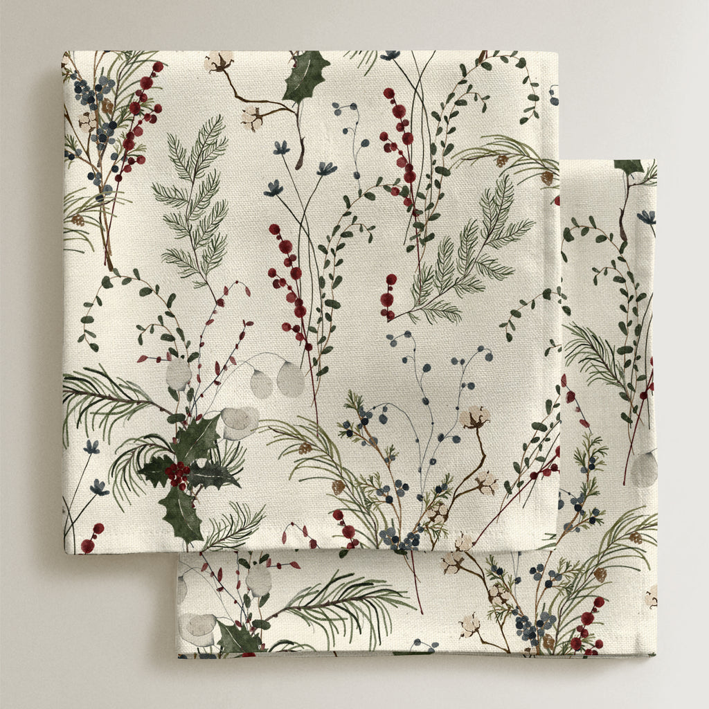 Pack 2 unidades servilletas Christmas Muérdago 2-100