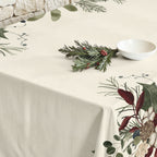 Mantel de tela Christmas Muérdago
