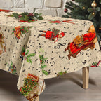 Mantel antimanchas Christmas Partitura