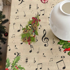 Mantel antimanchas Christmas Partitura